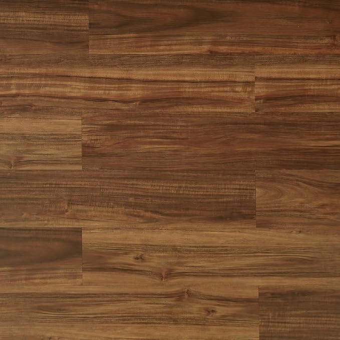 Peel and Stick Wall Panels, Easy Self Adhesive Vinyl Tiles Wall Planks, Farmhouse Wood Grain Shiplap for Kitchen Bedroom Interior WallDecor (12 pcs/18.1 Sq Ft/Box) (Horse Brown Smoked Wood) - Image 2