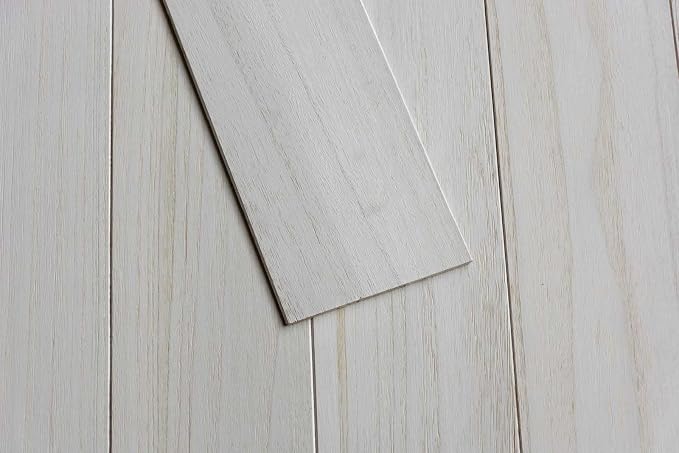 Real Wood Wall Planks-5" White Shiplap Panel Peel and Stick 10Pack 12.5SqFt | 5in wide solid wood shiplap planks-easy DIY wall shiplap panels Perfect for accent wall,backsplash,bedroom, living room - Image 5