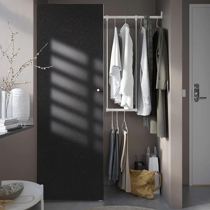 Black Silk Wallpaper Embossed Self Adhesive Peel and Stick Contact Paper | 23.6" X 118" Removable Waterproof Kitchen Vinyl Wrap Drawer Liner Cabinet Furniture Textured Renter Friendly Wall Gift Paper - Image 5