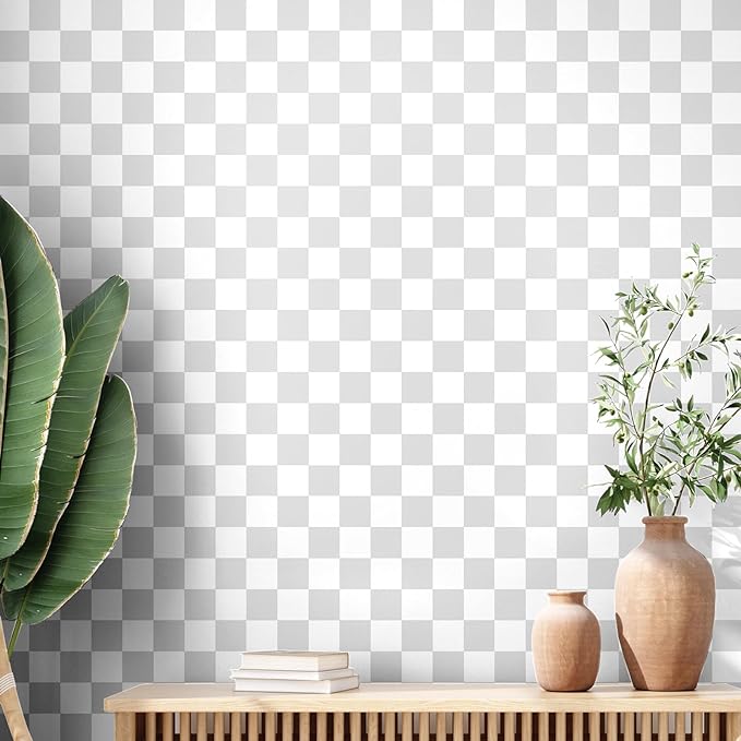 Drydiet Gray Checkered Peel and Stick Wallpaper 15.75'' x 118" | Plaid Funky Checkered Contact Paper, Waterproof Contact Wallpaper, Vintage Gingham Decor for Room Bathroom Cabinet, Trendy by Drydiet