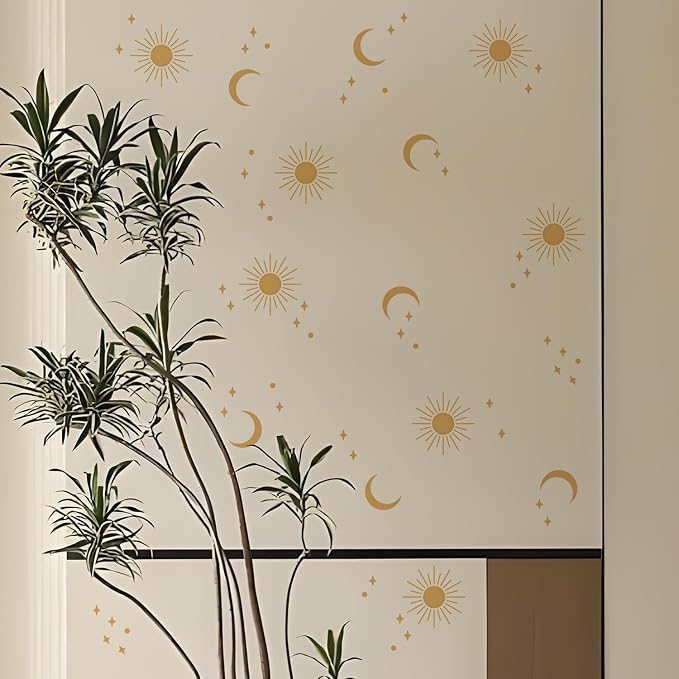 Nursery Wall Stickers Boho Kids Room Decor Girls Bedroom Removable Wall Decals Vinyl Murals DIY Cute Decorations 12 Sheets - Image 8