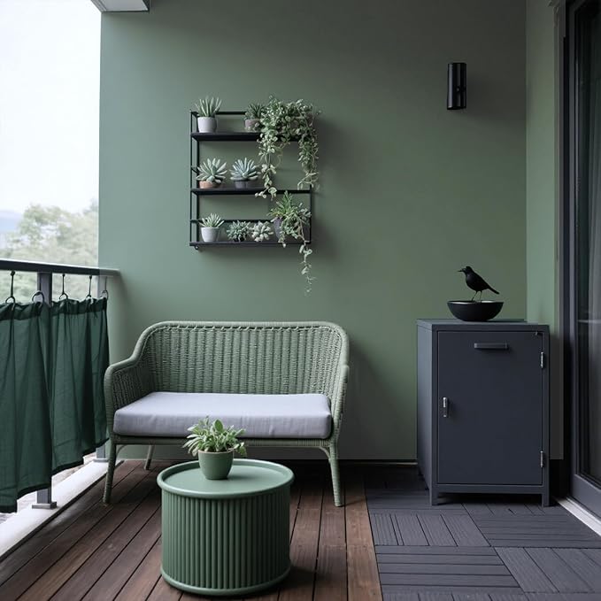 Yancorp 24"x394"/32.8' Matte Sage Green Peel and Stick Wallpaper Removable Contact Paper for Cabinets and Drawers Stick on for Bedroom Kitchen Self-Adhesive - Image 3