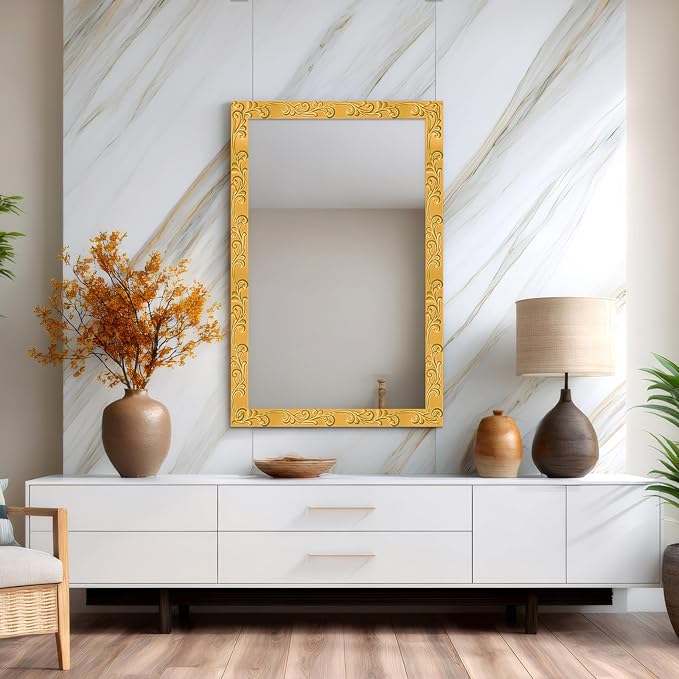 Champagne Gold Peel and Stick Crown Molding Trim, 13.1 ft X 1" - Image 7