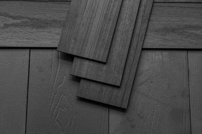Real Wood Wall Planks-5" White Shiplap Panel Peel and Stick 10Pack 12.5SqFt | 5in wide solid wood shiplap planks-easy DIY wall shiplap panels Perfect for accent wall,backsplash,bedroom, living room - Image 7