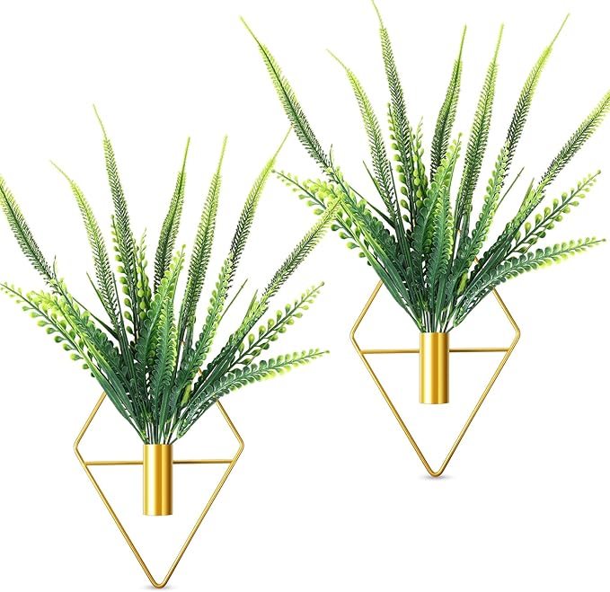 Canlierr 4 Pcs Wall Decor Hanging Planters, Boston Fern, Gold by Canlierr