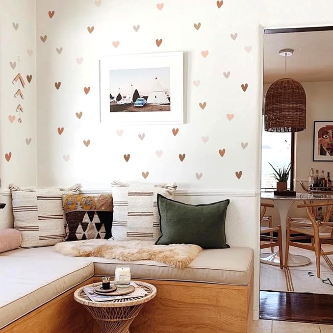 Nursery Wall Stickers Boho Kids Room Decor Girls Bedroom Removable Wall Decals Vinyl Murals DIY Cute Decorations 12 Sheets - Image 3