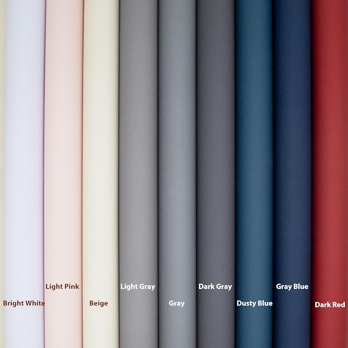 Yancorp 16"x120" Matte Pink Contact Papaer Peel and Stick Wallpaper Vinyl Wrap Countertop Wallpapers Waterproof for Cabinets Drawers Bedroom Kitchen Self-Adhesive Wallpaper - Image 9