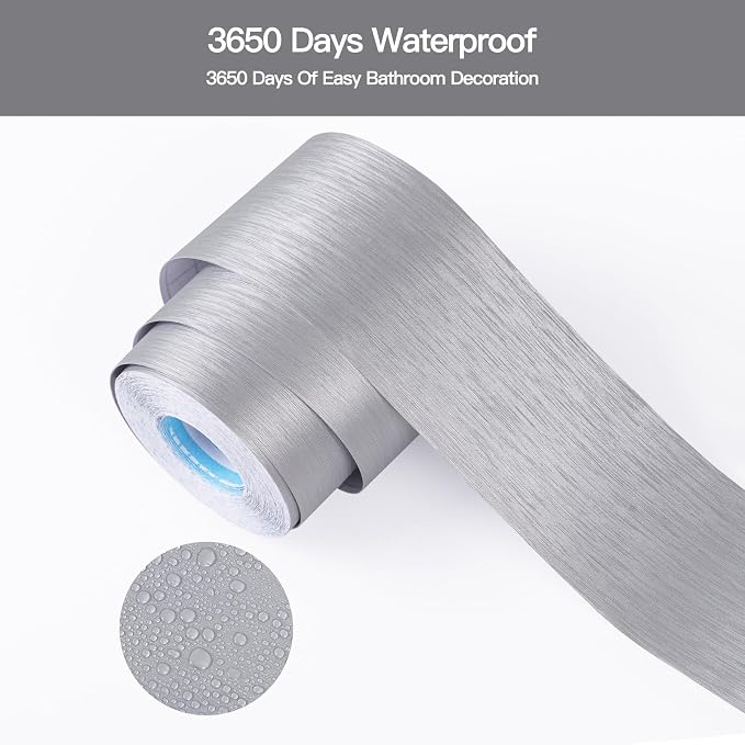 Alened 15M Mirror Frame Border Peel and Stick Mirror Tape Wallpaper Border - Image 7