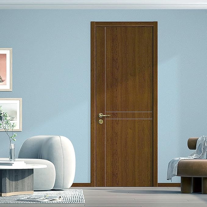Blue Peel and Stick Self Adhesive Wallpaper Countertop Contact Paper | Removable Embossed Silk Waterproof Bathroom Wallpaper 15.7" X 393.7" Kitchen Vinyl Wrap for Cabinet Shelf Liner Paper - Image 6