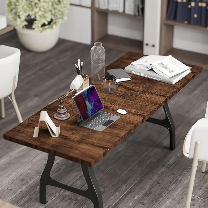 Vinjiasin Dark Wood Contact Paper Peel and Stick Wood Grain Wallpaper Self Adhesive Wall Paper for Countertop Removable Rustic Wood Grain Wallpaper 17.7"x 200" - Image 2