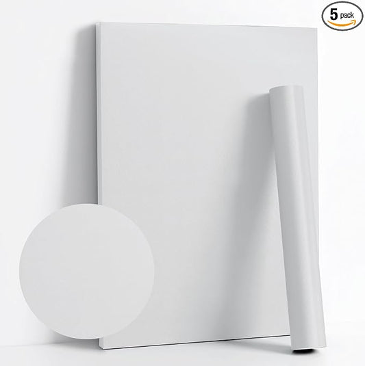 Dimoon 236''x17.7'' Grey Peel and Stick Wallpaper Contact Paper Modern Self Adhesive Wall Paper Removable Renter Friendly Textured Solid Color Shelf Cabinet Vinyl Roll (236''x17.7'',Silver Grey) by DIYYOURMOON