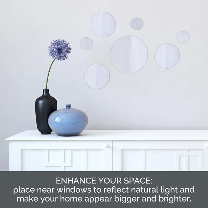 Elements Round Wall-Mount Mirror, Set of 7, Assorted Sizes - 5046370 - Image 6
