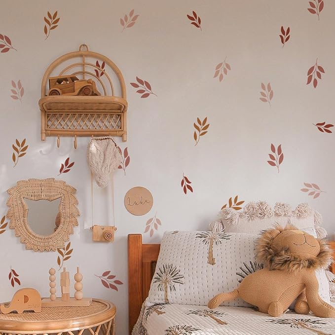 Boho Wall Stickers Girls Bedroom Removable Wall Decals Nursery Kids Room Decor Vinyl Murals DIY Cute Decorations 6 Sheets - Image 6