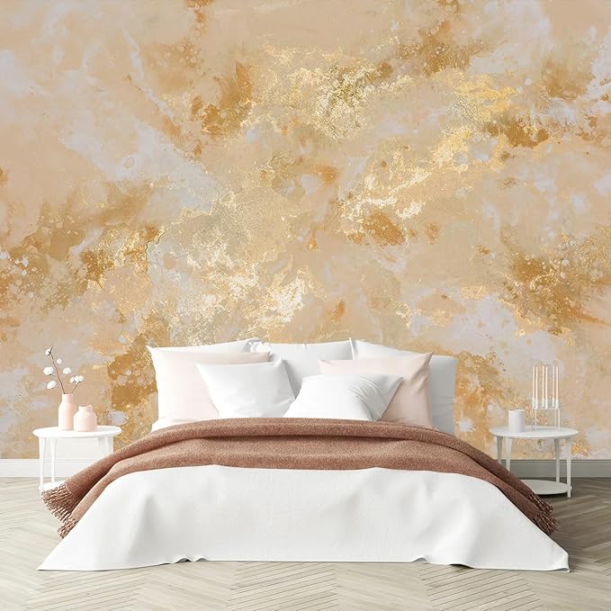 PYFFYP-Gold Marble Peel and Stick Wallpaper murals Abstract Art Sticker - Image 3