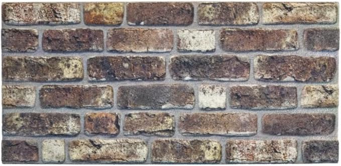 Dundee Deco 3D Wall Panels Faux Brick - Cladding, Grey Brown Stone Look Wall Paneling, Styrofoam Facing for Living Room, Kitchen, Bathroom, Balcony, Bedroom, Set of 5, Covers 27 sq ft - Image 5