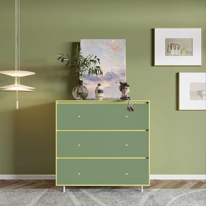 Yancorp 16"x394" Matte Grass Green Peel and Stick Wallpaper Removable Contact Paper for Cabinets and Drawers Stick on Wall Paper for Bedroom Kitchen Self-Adhesive - Image 4