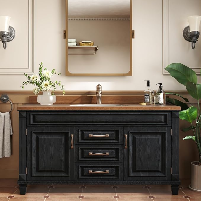 Vinjiasin Peel and Stick Wallpaper Black Wallpaper Black Wood Contact Paper Self Adhesive Removable Wood Wall Paper Waterproof Vinyl for Countertop Cabinet Desk Furniture Decorative 12" x 118" - Image 7