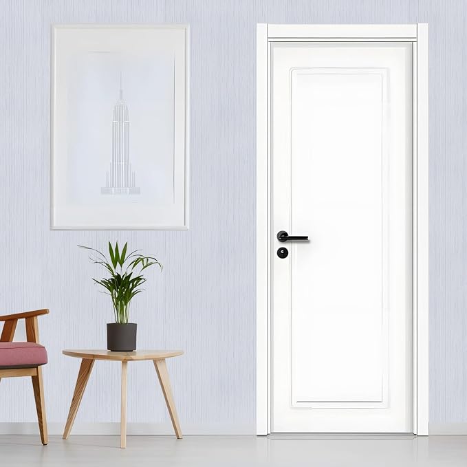 White Grasscloth Wallpaper Peel and Stick Texture Contact Paper 15.7"x120" - Vintage Removable Waterproof Wall Paper for Room Walls, Cabinets, Furniture, Drawers, Desk - Image 7