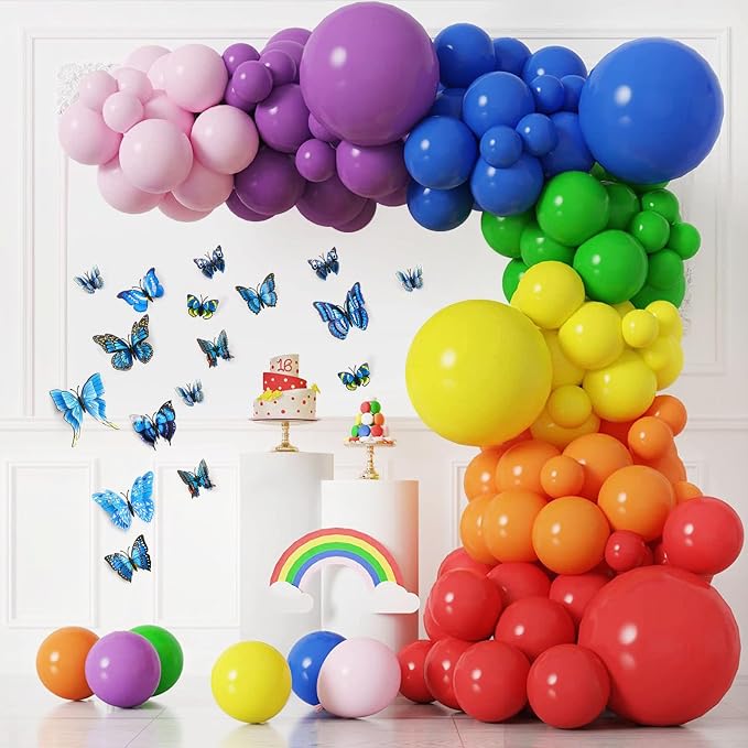 SAOROPEB 3D Butterfly Wall Decor, 24 Pcs Double Layer Butterfly Decorations for Party Decorations Locker Decor Refrigerator Decal, Reusable (Blue) | Double Layer for Party Decorations Locker Decor Refrigerator Decal, Reusable - Image 3