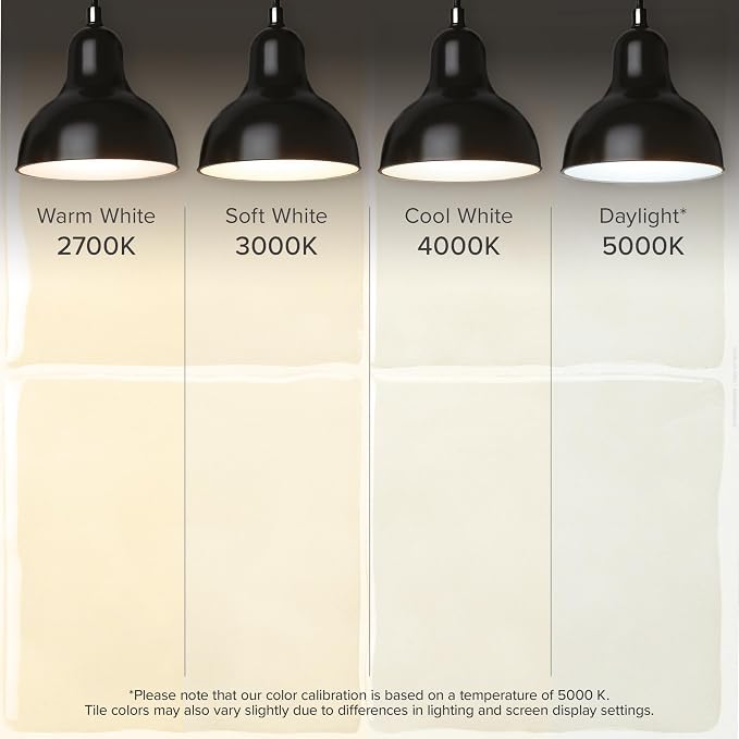 Smart Tiles Peel and stick backsplash, Zellige Chalk White, 9"x9" - Image 3