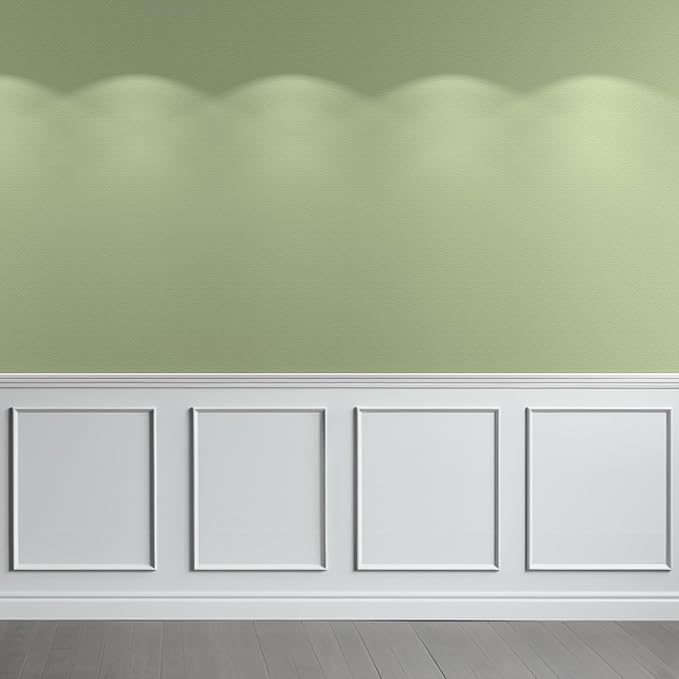 Colingmill Accent Wall Molding Kit Premade Panel,3set,16x20in | Wainscoting Panels, Peel and Stick, Wall Moulding, 3D, White, Pre Cut Picture Frame Trim, for Walls Home Decoration - Image 4