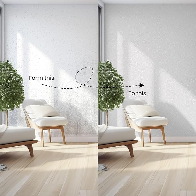 White Wallpaper Peel and Stick Silk Embossed Textured Contact Paper | 15.7" X 984.2" Removable Self Adhesive White Stick on Wallpaper Home Decorativon Kitchen Vinyl Film Shelf Liner Cabinet Paper - Image 6
