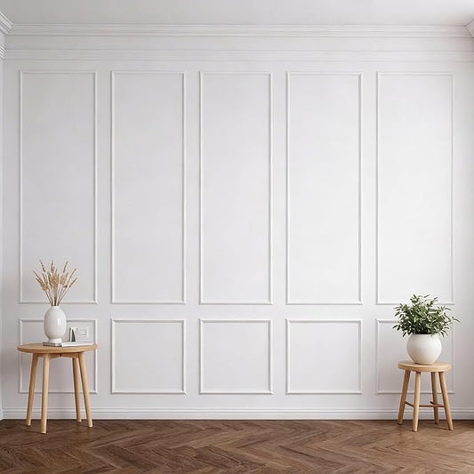 Pangda Peel and Stick Wall Molding Kit, 3D Premade Accent Molding Wainscoting Panel for Interior Wall Moulding Decor, Ready to Assemble Wainscoting Accent Panel | Wall Molding Kit, Premade Accent, Molding Wainscoting Panel for Interior, Wall Moulding D... by Pangda
