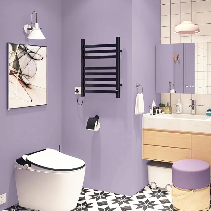 Yasinet Purple Wallpaper Solid Color Peel and Stick Wallpaper Purple Contact Paper Waterproof Self Adhesive Wall Paper Removable Decorative for Wall Furniture Covering Cabinet Table Vinyl 17.7" X 118" - Image 4