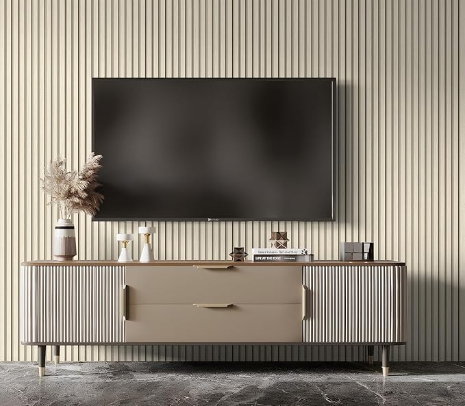 myforHD Wallpaper Peel and Stick Wood Grating Stripe Self-Adhesive Wallpaper Faux Wood Contact Paper Wood Slats Self Adhesive Wall Paper PVC Vinyl Film Removable Waterproof 17.3" x 236" - Image 5
