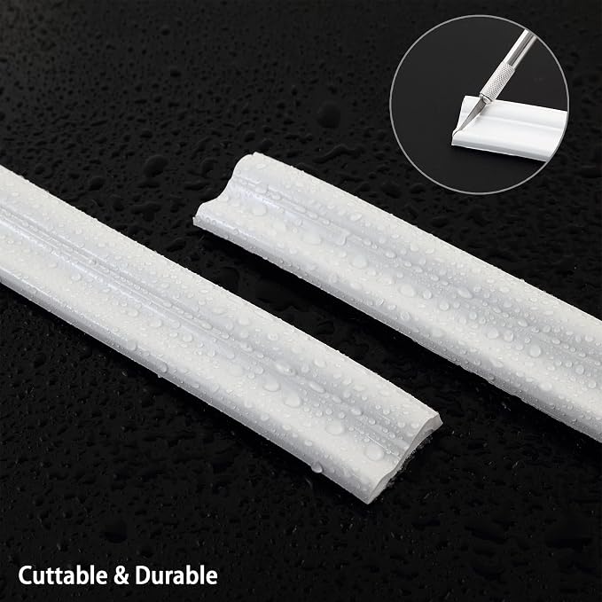 TriMold Peel and Stick Chair Rail Molding, Self-Adhesive Wall Trim for Home Decoration & Wall Protection, 3m x 6cm - Image 6