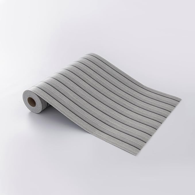 Gray Peel and Stick Slat Wall Panels,Wood Grain Paneling 118"x15.75" | (13Sq.ft)Self-Adhesive,Soundproof,Moisture-Resistant,3D,Faux Wood Panels,for Bedroom,Bathroom,Entryway,Walls & Ceilings - Image 8