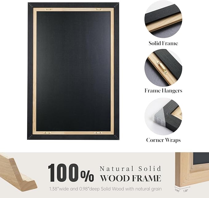 Large 3D Textured Modern White Abstract Wall Art for Living Room, 3 Piece | Solid Wood Framed Artwork for Walls, Set of 3 All White Texture Paintings, 24x36 In Big Pictures Wall Decor Bedroom Office - Image 7