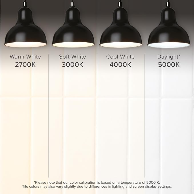 Smart Tiles Peel and Stick backsplash, Stacked Pure White, 11.43"x9" | Pack of 5 (3.5 sq ft), Matte, Heat/Moisture Resistant, Low VOC, Kitchen/Bathroom, Renter Friendly, Made in Canada - Image 6