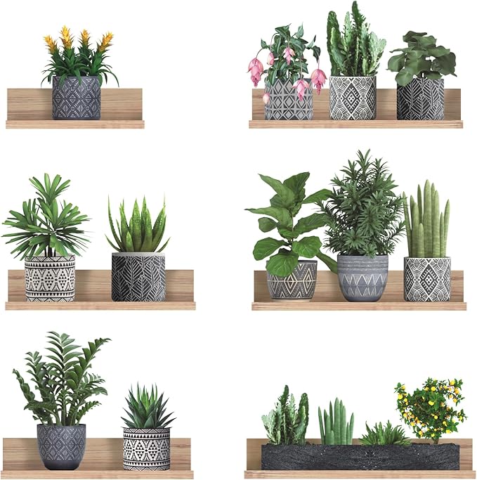 LHIUEM Potted Plants Decals Vine Stickers Green Botanical Decals(12'X33') Cottagecore Greenery Stickers Plant Spring Clings Tropical Wall Art 3D Vinyl Succulent Wall Clings for Office Lavatory - Image 7