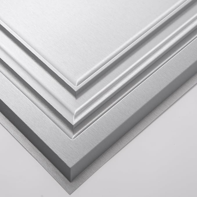 Art3d Paintable 3D Ceiling Tiles, 2 x 2 ft, 13-Pack, Argent Silver | Lightweight, Waterproof, No Sag and Breakage, Compatible with Grid System, Perfect for Basement, Kitchen - Image 9