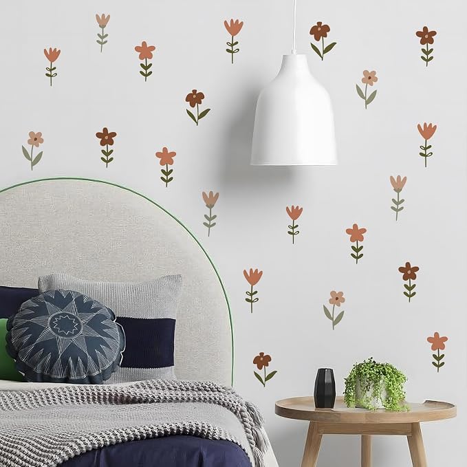 Boho Wall Stickers Girls Bedroom Removable Wall Decals Nursery Kids Room Decor Vinyl Murals DIY Cute Decorations 6 Sheets - Image 6