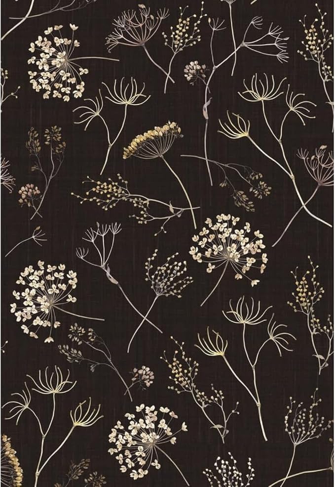 Main Street Peel and Stick Wallpaper Sheets, Queen Anne's Lace, 12-Pack | 11 x 16 in sheet size; Covers up to 14.67 sq ft; Eco-friendly paper material; No paste or additional adhesive required by MainStreet