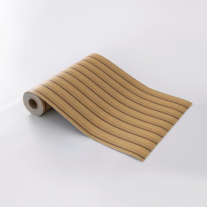 Teak Yellow Peel and Stick Slat Wall Panels,Wood Grain Paneling | (118"x15.75",13Sq.ft)Self-Adhesive,Soundproof,Moisture-Resistant,3D,Faux Wood Panels,for Bedroom,Bathroom,Entryway - Image 7