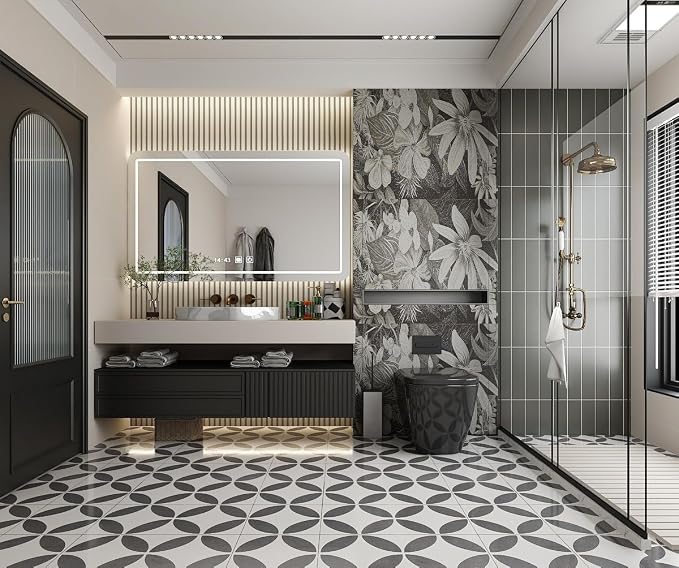 myforHD Wallpaper Peel and Stick Wood Grating Stripe Self-Adhesive Wallpaper Faux Wood Contact Paper Wood Slats Self Adhesive Wall Paper PVC Vinyl Film Removable Waterproof (Wood C, 17.3" x 236") - Image 5