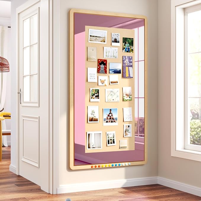 WESTICK Glossy Pink Mirror Tape Border 160"x4" Peel and Stick Mirror Frame Border for Bathroom Waterproof Rose Gold Metallic Wallpaper Borders Vinyl for Classroom Office Blackboard DIY - Image 3