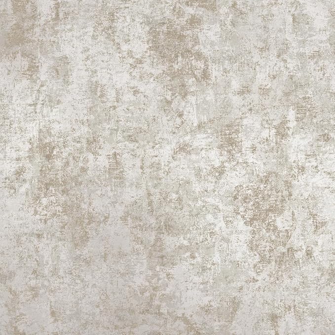 Tempaper Metallic Pearl Distressed Gold Leaf Removable Peel and Stick Wallpaper, 20.5 in X 33 ft, Made in The USA by TempaperCo