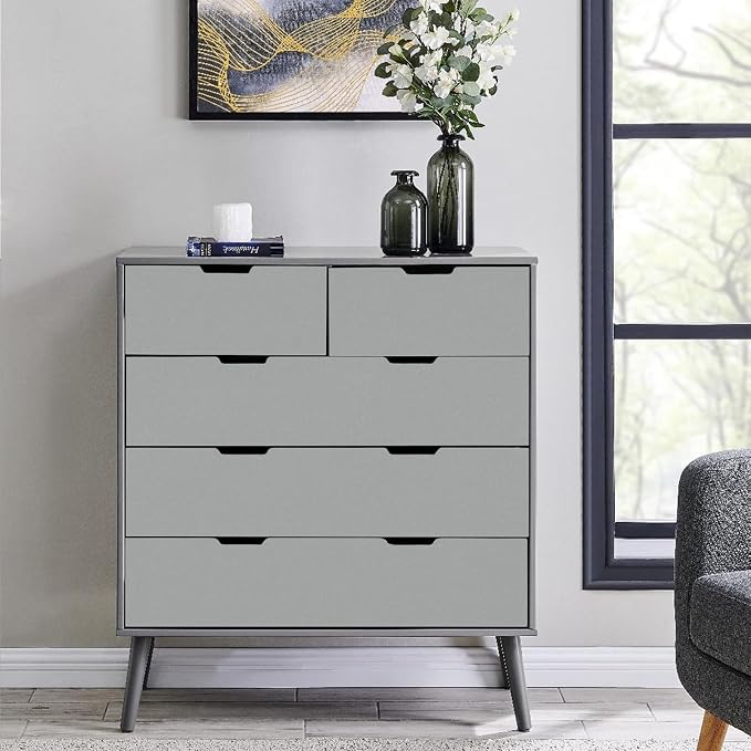Yancorp 16"x394" Matte Gray Contact Papaer Peel and Stick Wallpaper Vinyl Wrap Countertop Wallpapers Waterproof for Cabinets Drawers Bedroom Kitchen Self-Adhesive Wallpaper - Image 3
