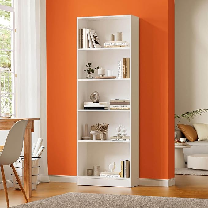 Dimoon 393''x17.7'' Orange Peel and Stick Wallpaper Contact Paper Modern Self Adhesive Wall Paper Removable Renter Friendly Textured Solid Color Shelf Vinyl Roll (393''x17.7'',Tropical Orange) - Image 6