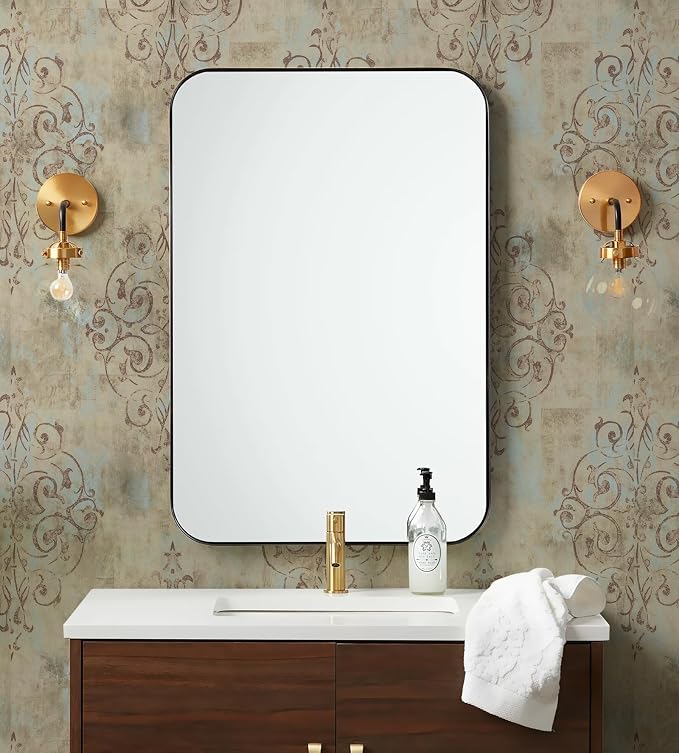 HAOKHOME Vintage Damask Peel and Stick Wallpaper for Bedroom 17.3in x32.8ft | Textured Removable Self Adhesive Wall Paper French Country Victorian Traditional Farmhouse Elegant Mist Blue Brown Bathroom - Image 5