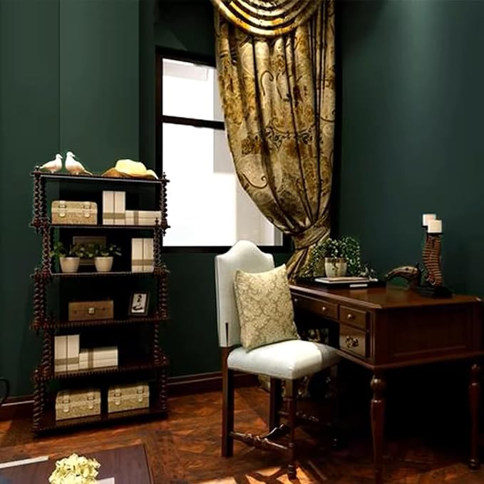 Yancorp 120" Matte Green Contact Paper - Peel & Stick Wallpaper, Removable Solid Green for Cabinets & Countertops (16"x120") - Image 4