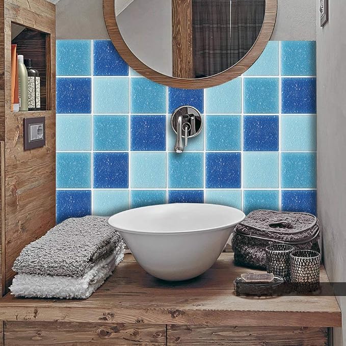 Alwayspon Self-Adhesive Decal for Home Decor, Peel and Stick Wall Tile Sticker for Kitchen Bathroom, 4x4 Inch - Image 4