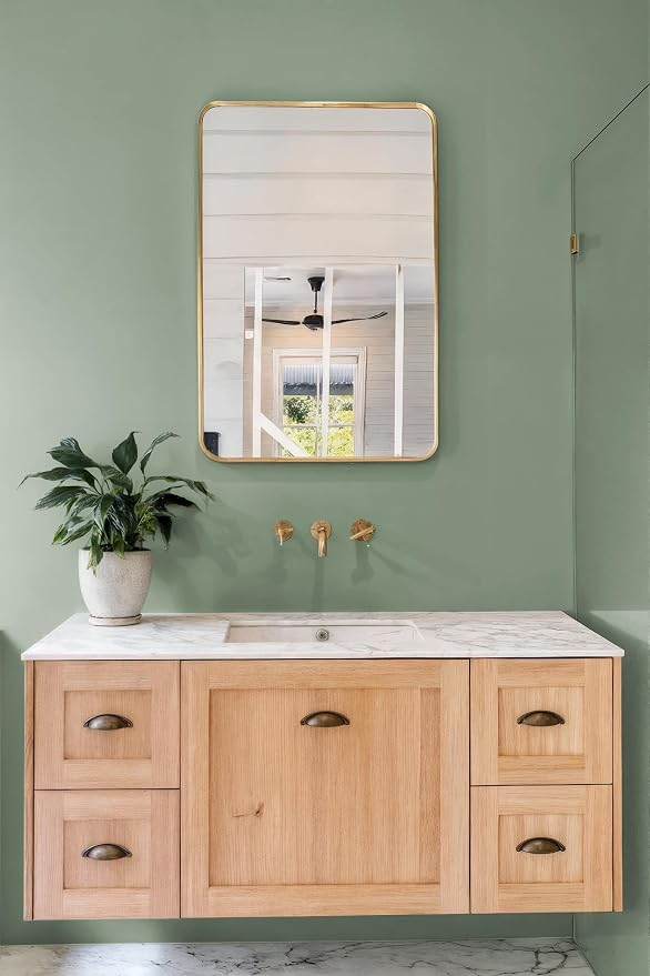 Yasinet Light Green Peel and Stick Wallpaper Green Contact Paper Sage Green Self Adhesive Removable Wallpaper Textured Solid Color Wall Paper for Wall Covering Countertop Table Vinyl 17.7" x118" - Image 5
