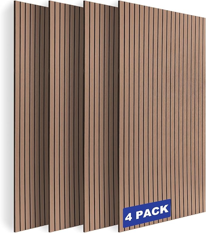 BUBOS 4-Pack Acoustic Panels 47.2"x23.6", Peel & Stick Sound Wall Panels | Self-Adhesive, Marble Pattern Decor Sound Wall Panels, Large Coverage for Studio Office Home by BUBOS