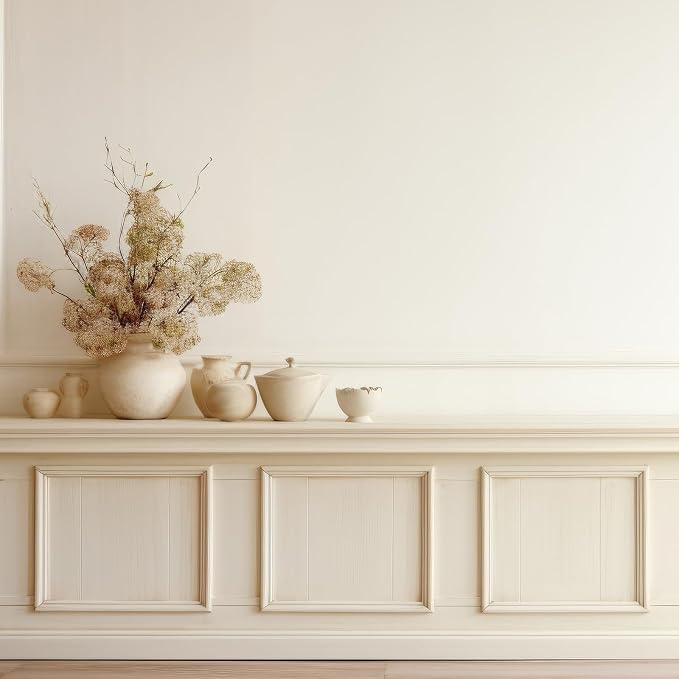 Colingmill Accent Wall Molding Kit Premade Panel,3set,20x20in | Wainscoting Panels, Peel and Stick, Wall Moulding, 3D, White, Pre Cut Picture Frame Trim, for Walls Home Decoration - Image 5
