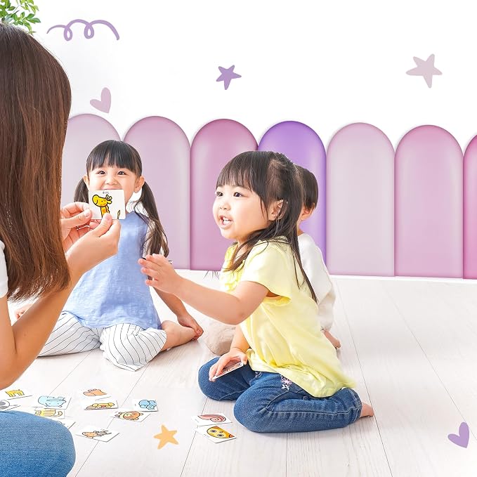 Jetec 4 Pcs Kids Wall Padding Panels, 1.18 Inch Thick Foam Wall Protector, 15.75 x 7.87 Inch Soft 3D Purple Safety Panels for Nursery & Playroom - Image 6